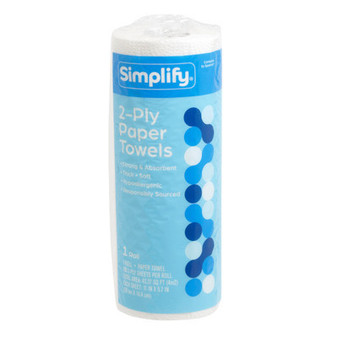 Rite Aid Simplify Paper Towels - 100 Sheets - 2-Ply