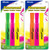 BAZIC Desk Style Fluorescent Highlighter (3/Pack)