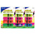 BAZIC Mini Desk Style Fluorescent Highlighter (4/Pack)