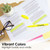 BAZIC Pen Style Fluorescent Highlighter w/ Pocket Clip (12/Box), 12 units per case