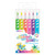 BAZIC 6 Fluorescent Colors Brush Markers