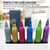 BAZIC 6 Metallic Colors Markers, 12 units per case
