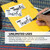 BAZIC Black Chisel Tip Jumbo Permanent Markers w/ Grip (3/Pack), 24 units per case