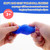 BAZIC 0.5 oz 6 Fluorescent Color Air Dry Modeling Clay, 24 units per case