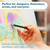 BAZIC 12 Colored Pencils Designer Series, 24 units per case