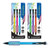 BAZIC Electra 0.7 mm Fashion Color Mechanical Pencil with Gel Grip (3/Pack), 24 units per case
