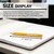 BAZIC Pre-Sharpened #2 Golf Pencil (144/Pack), 12 units per case