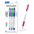 BAZIC 4 Color G-Flex Oil-Gel Ink Pen w/ Cushion Grip, 24 units per case