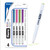 BAZIC Fiero Fancy Color Fiber Tip Fineliner Pen (4/Pack), 24 units per case