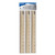 BAZIC 12" (30cm) Wooden Ruler (3/Pack)
