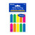 BAZIC 25 Ct. 0.5" X 1.7" Neon Color Arrow Flags (10/Pack)