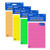 BAZIC 50 Ct. 4" X 6" Neon Lined Stick On Notes