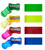 Valor Products  Assorted Color Pencil Sharpener Single Hole with Small Receptacle, 288 units per case