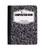 Composition Notebook Quad Ruled 100 Sheets Valor Brand Black Marble Premium Quality with Hard Cover 9.75"x7.5" Front Cover