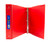 1.5" 3-Ring Binders - 2 Inside Pockets Red 1.5" 3-Ring Binders - 2 Inside Pockets Red