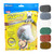 BAZIC 0.5 oz Air Dry Modeling Clay - 6 Natural & Earth Colors for Crafting and DIY Projects, 24 units per case
