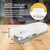 BAZIC LUCENT Clear Pencil Box, 24 units per case