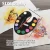 BAZIC Products 12 Color Washable Watercolor Paint Set, with Brush, Water-Activated Cakes, Travel Case Storage, for Kids School Art, 24 units