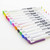 Fiero Red Fiber Tip Fineliner Pen - 4 Pack, 24 units per case