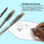 GeLuxe Black Gel Roller Pen - 6 Pack, 24 units per case