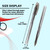 GeLuxe Assorted Color Gel Roller Pen - 6 Pack, 24 units per case