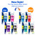 Dual Hole Square & Round Receptacle Sharpener Combo, 24 units per case