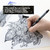 Skylar 0.4mm Black Fineliner Pen - 4 Pack, 24 units per case