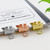 Medium 1 1/4 Inch Metallic Binder Clips 6 Pack, 24 units per case
