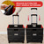 16x18x15 Inch Red Folding Cart on Wheels with Lid, 3 units per case