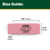 Pink Bevel Eraser for Clean Smudge-Free Erasing - 12 Pack, 12 units per case