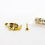 1/2 Inch Brass-Plated Fasteners for Secure Paperwork - 100 Pack, 24 units per case