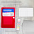 3x5 Index Card Case with 5-Tab Divider - Compact, 36 units per case