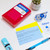 3x5 Index Card Case with 5-Tab Divider - Compact, 36 units per case