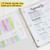 White 1.5" 3-Ring Binder with 2 Pockets, Organizer, 24 units per case