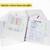 White 1.5" 3-Ring Binder with 2 Pockets, Organizer, 24 units per case