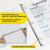 White 1.5" 3-Ring Binder with 2 Pockets, Organizer, 24 units per case