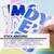 2" Metallic Color Alphabet and Number Stickers - 72 Pack, 24 units per case