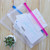 Clear Coupon/Check Zip Envelope - Portable & Durable, 24 units per case