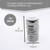 1lb (16 oz) Silver Glitter, 12 units per case