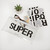 2" Black Alphabet and Number Stickers - 72 Pack, 24 units per case