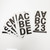 2" Black Alphabet and Number Stickers - 72 Pack, 24 units per case