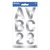 2" Silver Metallic Alphabet and Number Stickers - 72 Pack, 24 units per case