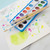 Flat Natural Bristle Paint Brushes - 9 Pack, 12 units per case