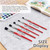 Kid's Paint Brush Set 5-Pack Assorted Sizes, 24 units per case