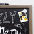 Rustique Wood Frame Magnetic Chalkboard, 20x30 Inch, 4 units per case