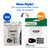 Date Stamp with Ink Pad, 12-Year Dates, Black Ink, 24 units per case