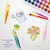 Paint Brushes with Translucent Handles 7-Pack, 24 units per case