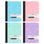 Pastel Marble Composition Book, 100 Ct, Assorted, 48 units per case
