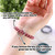 Wrist Coil Key Holder 4-Pack Assorted Colors, 24 units per case
