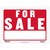 12x16 Inch For Sale Sign - Durable Weatherproof Yard Banner, 24 units per case